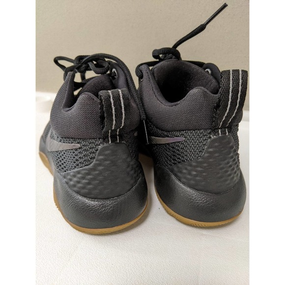 Sz 5.5 5 1/2 NIKE Zoom Rev Holographic Black Gum Basketball main image 8